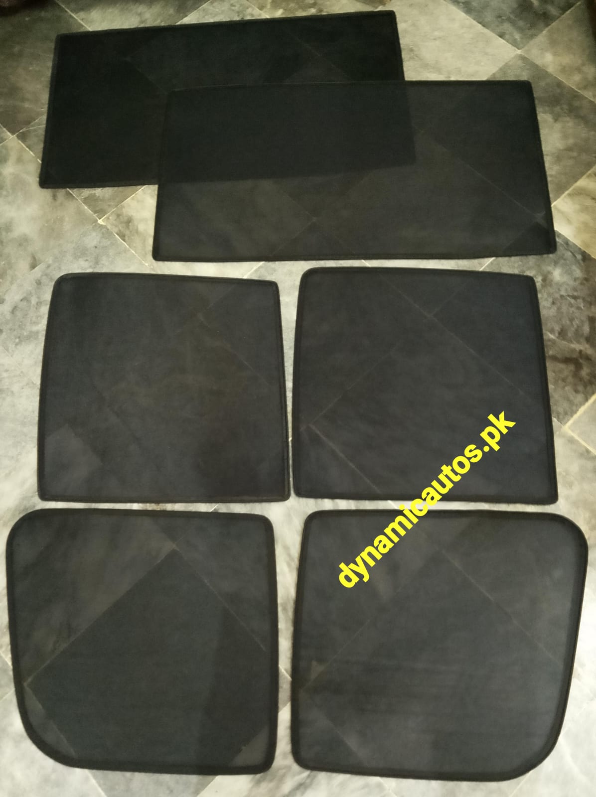 Suzuki Every 2024–2025 Local New Model Custom Fit Side Sunshades | 6pcs Set | Heat & Privacy Protection