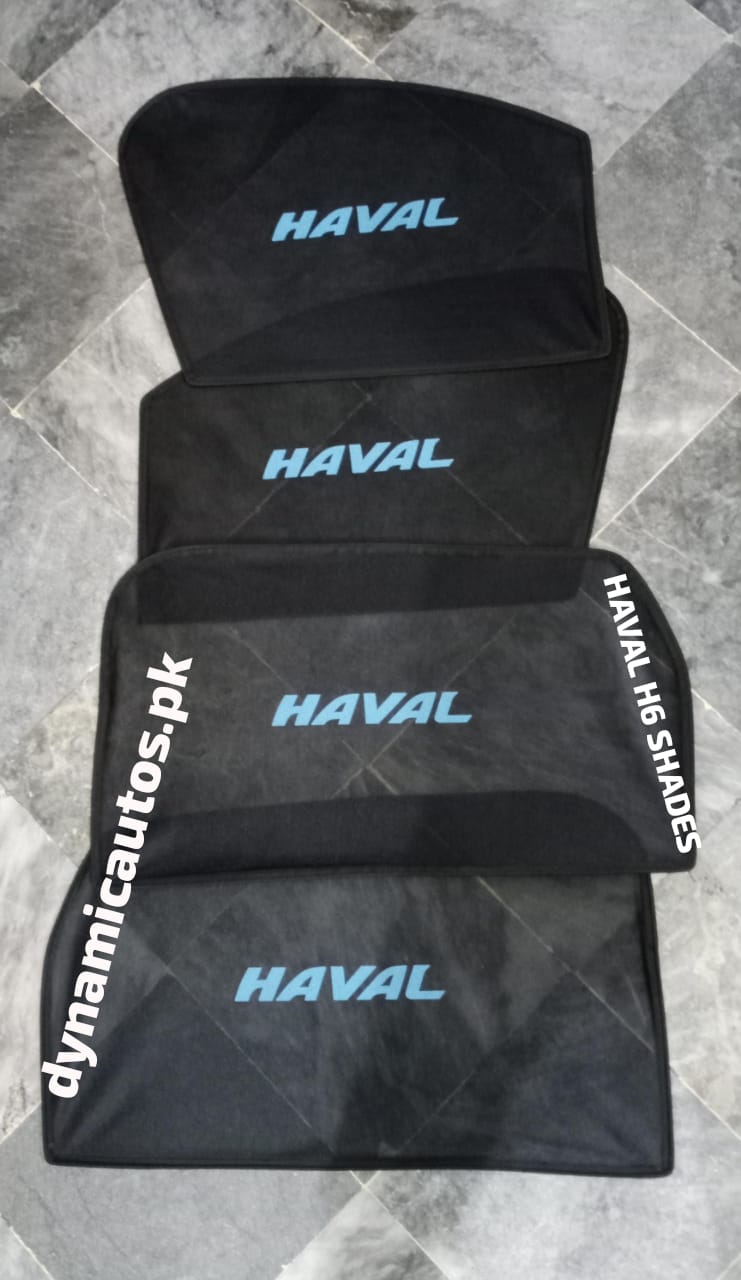 Haval H6 2021–2025 Custom Fit Side Sunshades | 4pcs Set | Heat & Privacy Protection