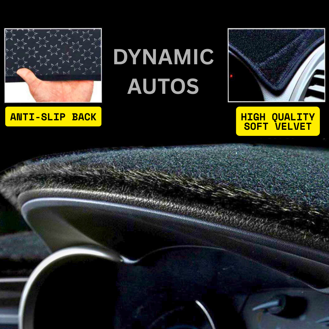 Suzuki Wagon R Dashboard Carpet Velvet | Model 2014–2025 | Anti-Slip Heat Resistant | Custom Fit Dashboard Mat