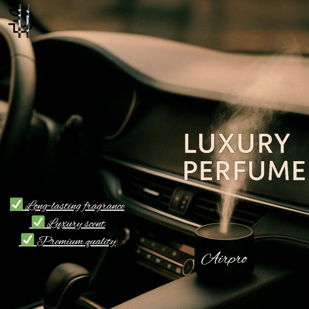 Airpro Gel Air Freshener – Vivid 80g | Luxury Perfume for Car, Home & Office | Long-Lasting Fresh Scent – 1pc